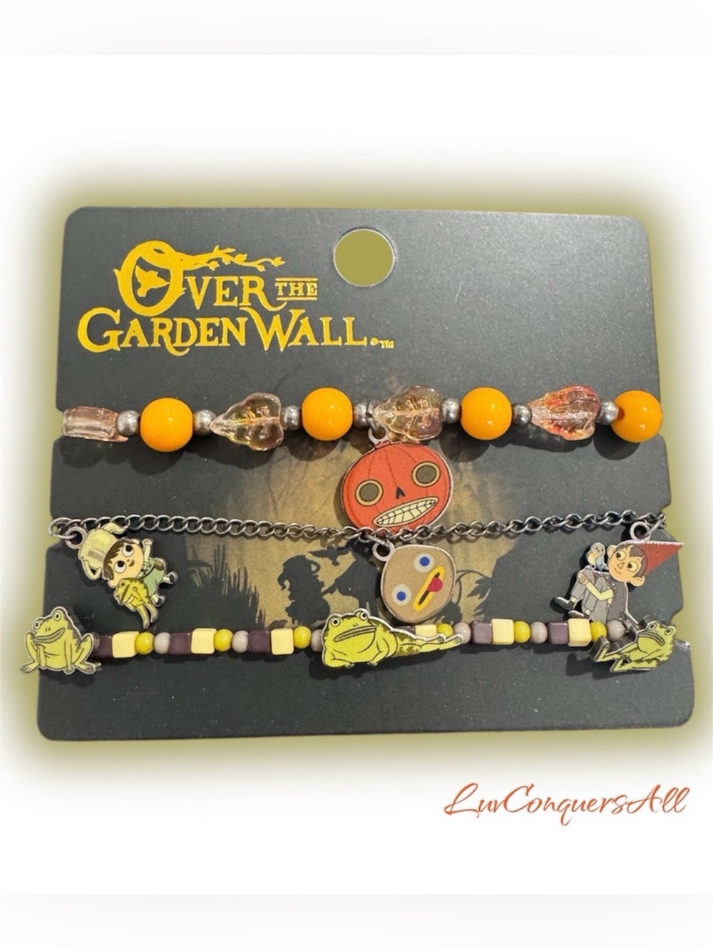 Cartoon Network Over The Garden Wall Character Bracelet Set